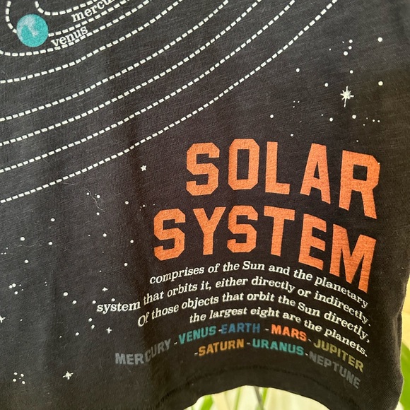 LAST ONE! Peek Solar System T-Shirt Size S (4-5) - Picture 2 of 5